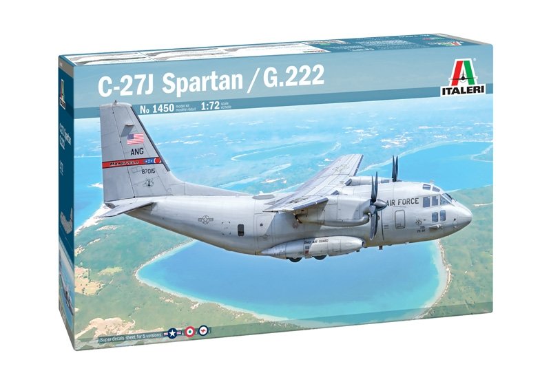 Italeri 1450 C-27J SPARTAN / G.222 1/72 – imagen 2