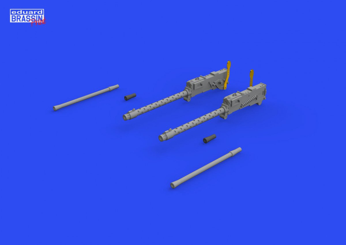 Eduard 648788 A6M3 cannon barrels &amp;amp; cockpit guns PRINT EDUARD 1/48 – imagen 2