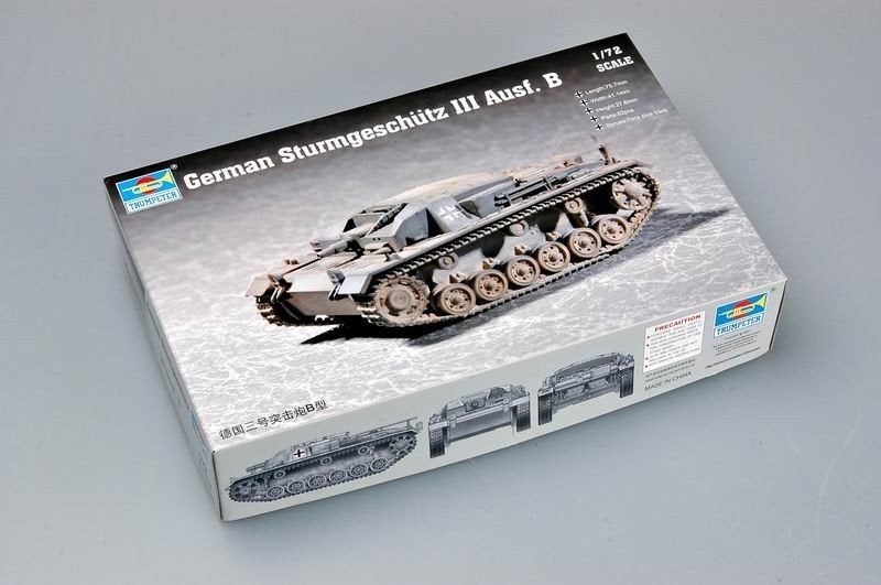 Trumpeter 07256 German Sturmgeschutz III Ausf. B 1/72 – imagen 2