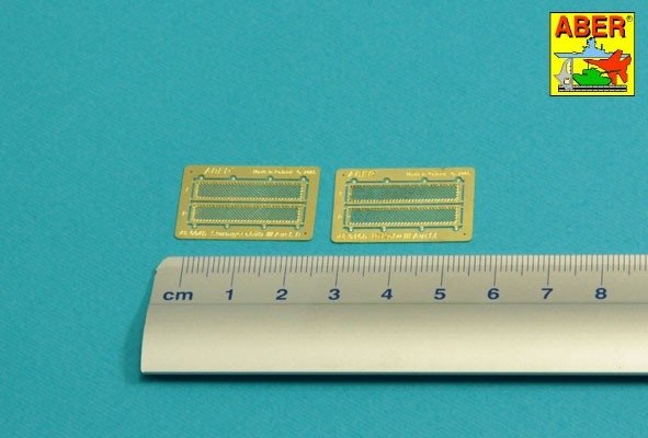 Aber 48A31 Grilles pour Pz.Kpfw. III et Stug III Compatibles avec les modèles Tamiya : 32540 ; 32524 ; 32525 ; 32543 ; 1/48 – image 3
