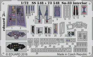 Eduard 73548 Su-33 TROMPETTE 1/72
