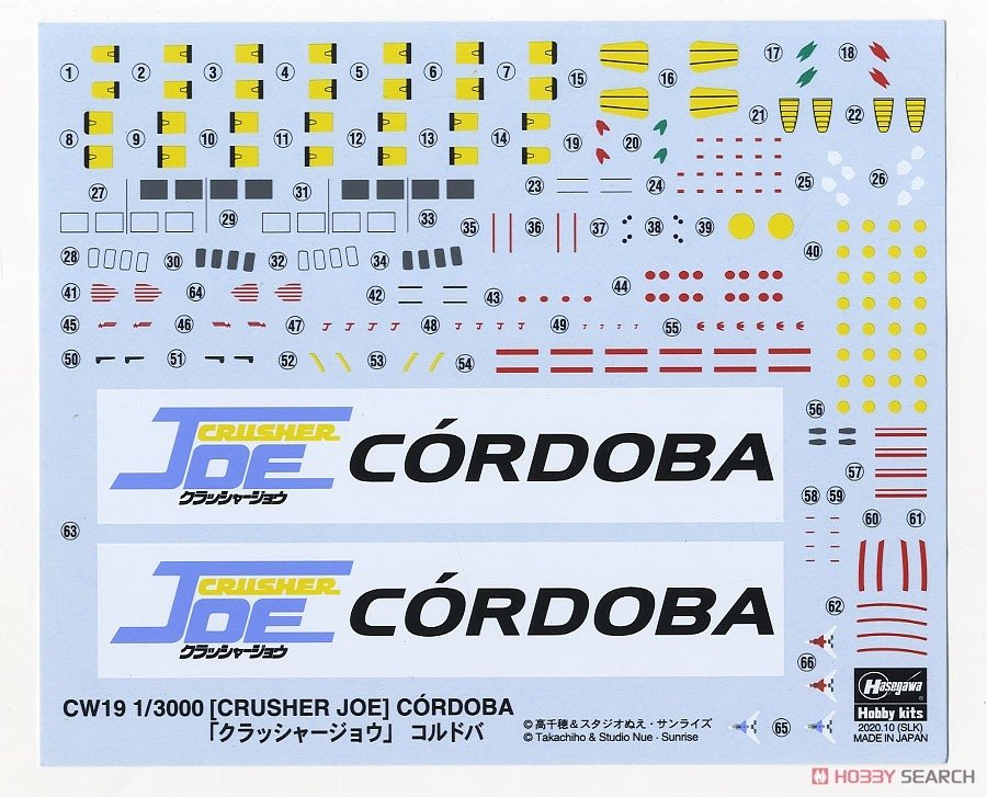Hasegawa CW19 Crusher Joe Cordoba 1/3000  – image 11