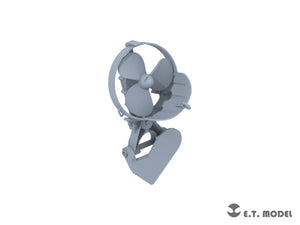 E.T. Model P35-261 WWII German Schwimmwagen Type166 Propeller Set ( 3D Print ) For TAMIYA Kit 1/35 – immagine 5