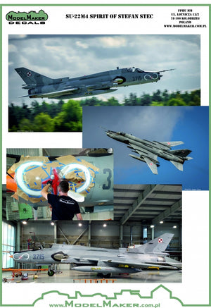ModelMaker Decals D48167 Su-22M4 Esprit de Stefan Stec 1/48 – image 3