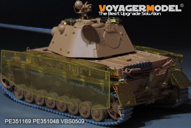 Voyager Model PE351169 WWII German Pz.Kpfw.IV Ausf.J（mit Panther F turret）（For RFM 5068） 1/35 – image 3