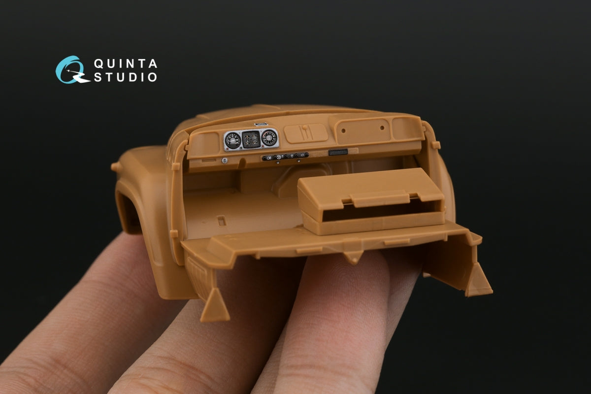 Quinta Studio QD43002 ZIL-MMZ-555 3D-Printed coloured Interior on decal paper (Zvezda) 1/43 – zdjęcie 12
