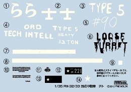Fine Molds FM33 IJA Medium Tank Type 4 Chi-To Planned Production Ver. 1/35 – imagen 6