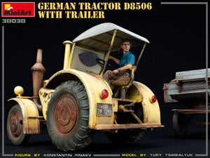 MiniArt 38038 German Tractor D8506 with trailer 1/35 – imagen 9