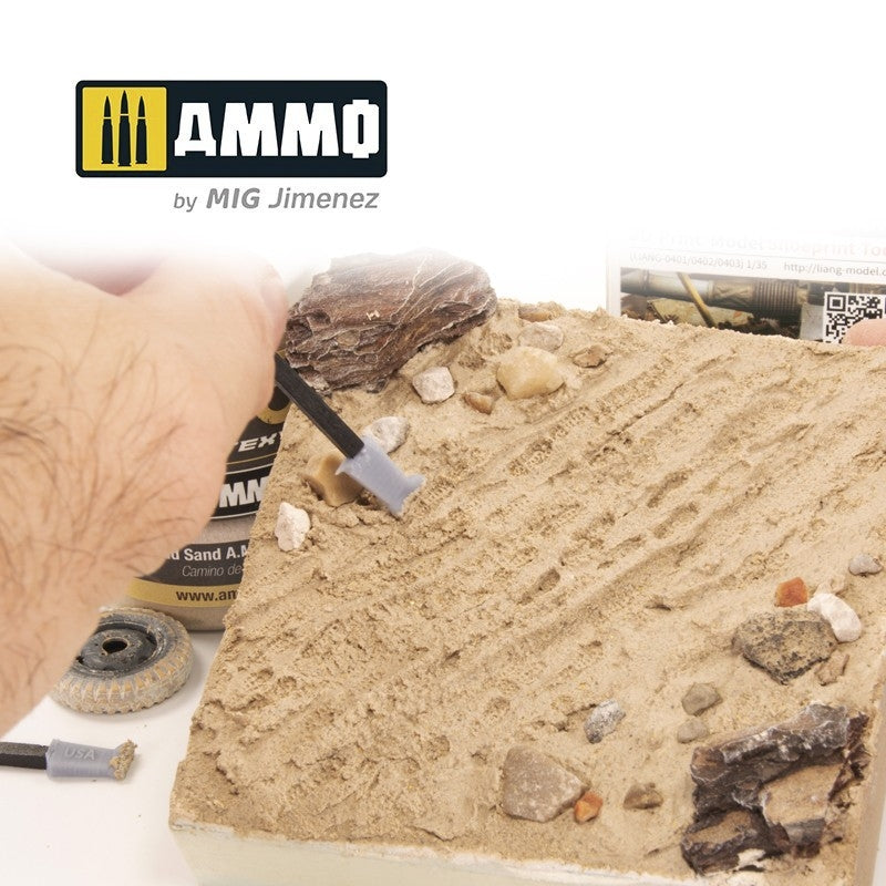 Ammo of Mig 2178 TERRAFORM Road Sand 100ml – imagen 2
