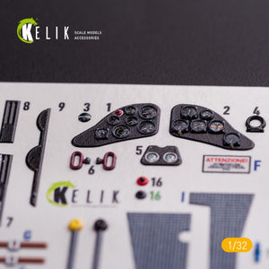 KELIK K32019 CR.42 LW - Interior 3D Decal for ICM kit 1/32 – immagine 4