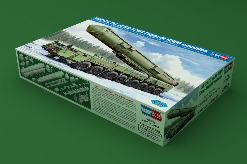 Hobby Boss 82952 15U175 TEL of RS-12M1 Topol-M ICBM complex 1/72 – zdjęcie 2