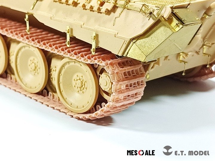 E.T. Model P35-002 P35-002 WWII German Pz.Kpfw.V &amp;quot;PANTHER&amp;quot; Early Workable Track (3D Printed) 1/35 – Bild 7