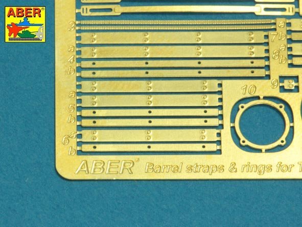 Aber 35L-145 125mm 2A46M-5 Barrel for Russian Tank T-90 T-90A 1/35 – imagen 10