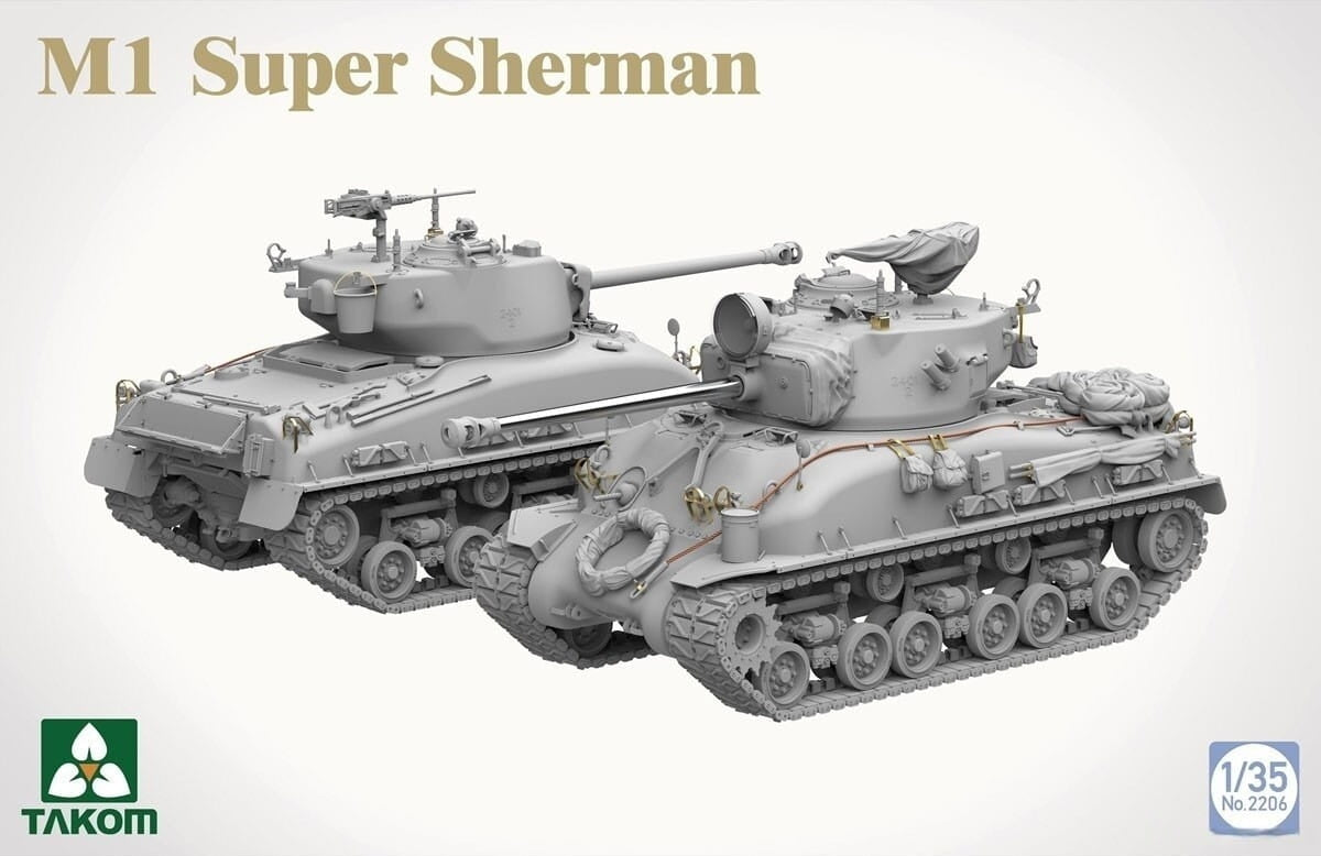 Takom 2206 M1 Super Sherman 1/35 – imagen 2