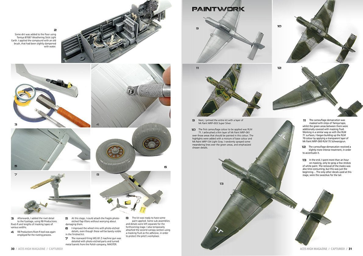 AK Interactive AK2914 ACES HIGH MAGAZINE ISSUE 08 CAPTURED! (English) – Bild 3