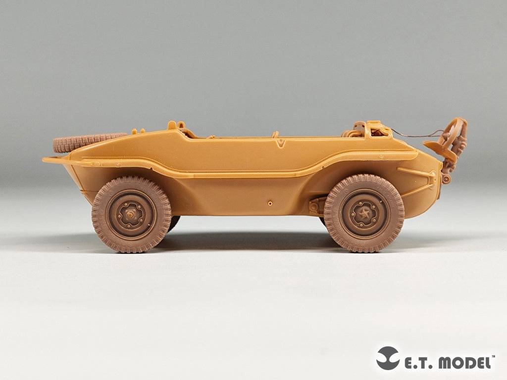 E.T. Model P35-135 WWII German Schwimmwagen Type166 Sagged wheels Narrow For TAMIYA Kit 1/35 – Bild 6
