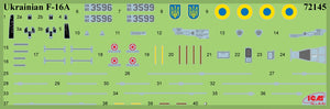 ICM 72145 F-16AM of Ukrainian Air Forces with PAG-14 1/72 – image 3