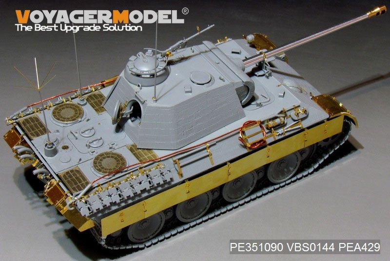 Voyager Model PE351090 WWII German Panther A Mid Version Basic for Dragon 1/35 – imagen 4