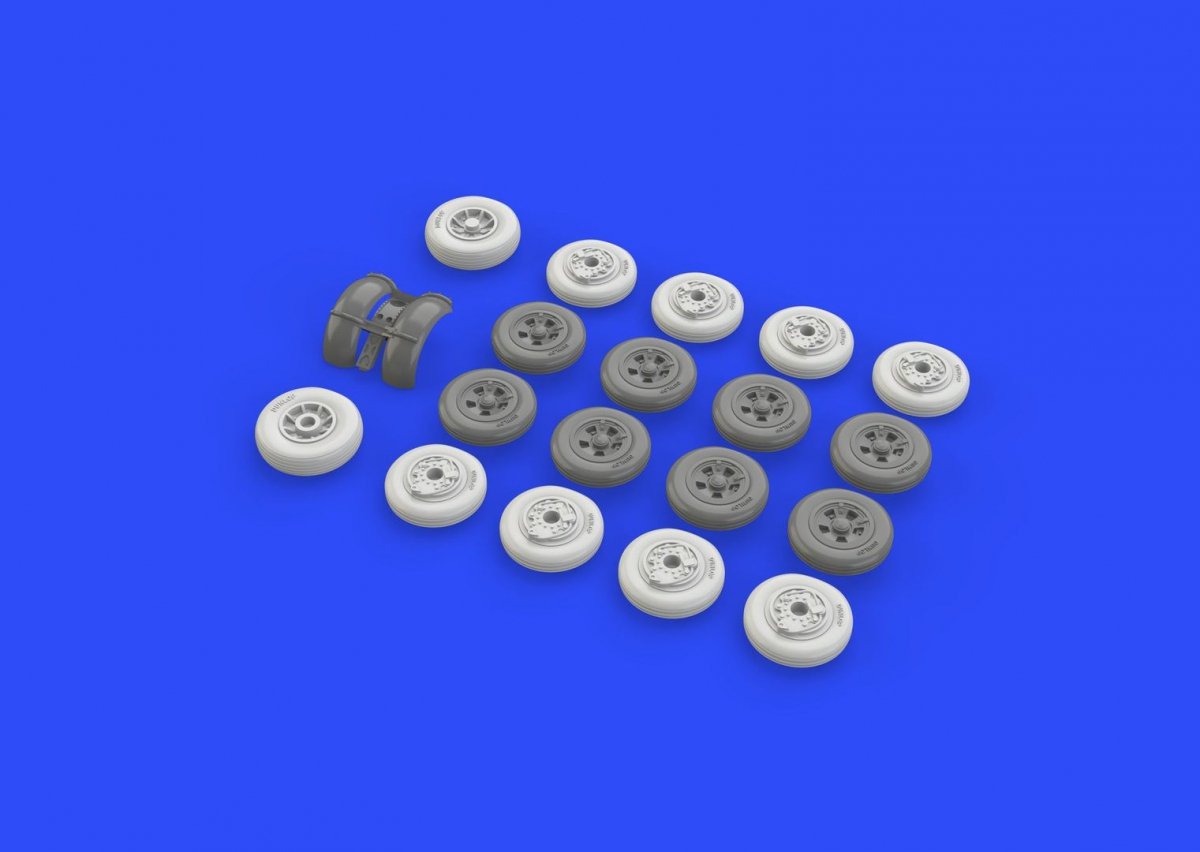 Eduard 672143 Victor wheels 1/72 AIRFIX – image 4
