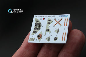 Quinta Studio QD32016 Bu 131 3D-Printed &amp;amp; coloured Interior on decal paper (for ICM kit) 1/32 – imagen 2