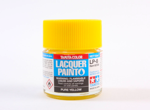 Tamiya 82108 LP-8 Pure yellow 10ml – image 3