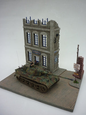 RT-Diorama 35197 Diorama-Base: &amp;quot;Street Corner&amp;quot; 1/35 – imagen 8