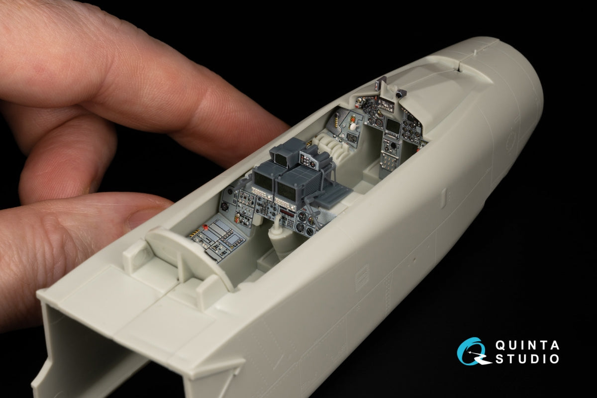 Quinta Studio QDS+48058 Tornado F.3 3D-Printed &amp;amp; coloured Interior on decal paper (Revell) (small version) (with 3D-printed resin parts) 1/48 – imagen 9