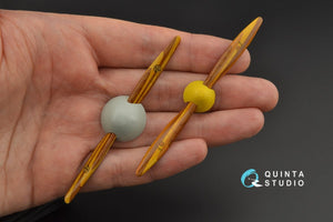 Quinta Studio QP32005 Wooden propellers Axial Wolff (Roden) 1/32 – imagen 4