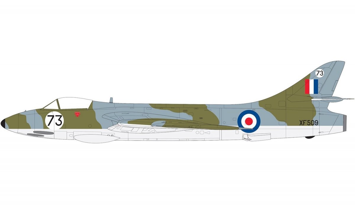 Airfix 09185 Hawker Hunter F6 1/48 – imagen 4
