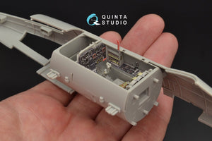 Quinta Studio QD32059 Me-262A 3D-Printed &amp;amp; coloured Interior on decal paper (for Trumpeter kit) 1/32 – imagen 5