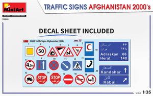MiniArt 35640 TRAFFIC SIGNS AFGHANISTAN 2000’s 1/35 – zdjęcie 2
