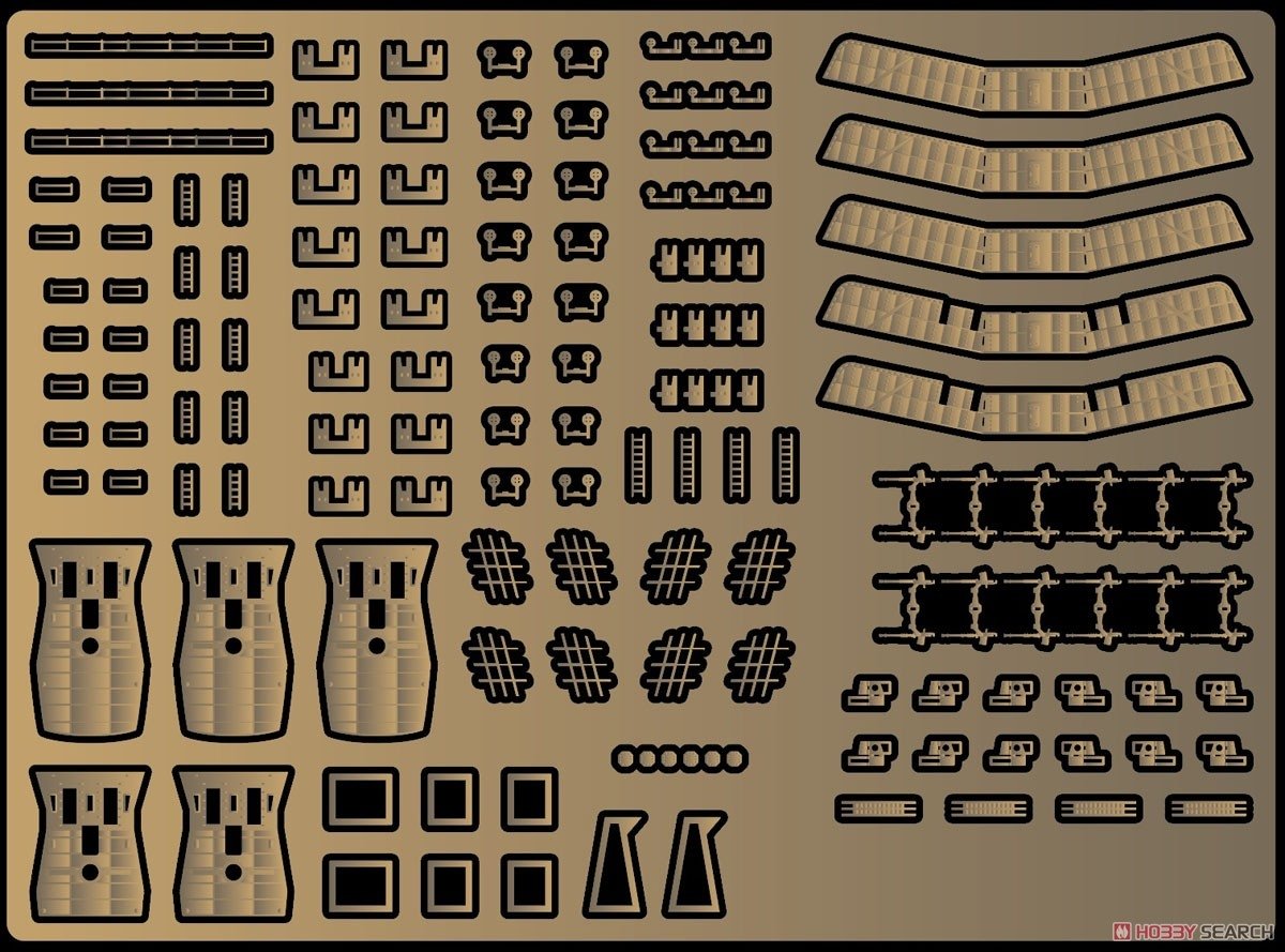 Fujimi 433172 TOKU-99 EX-1 Photo-Etched Parts for IJN Heavy Cruiser Ibuki 1/700 – imagen 2