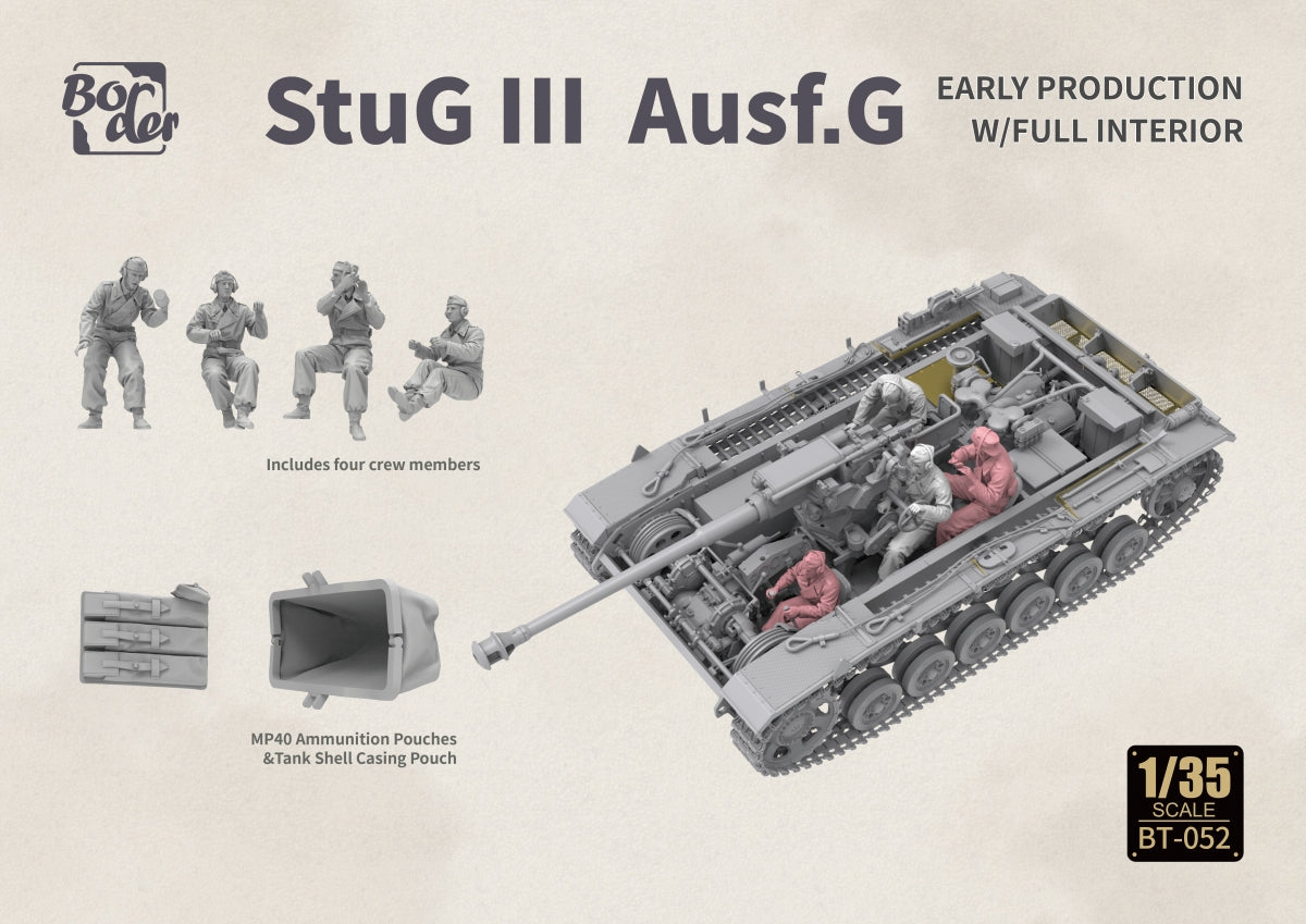 Border Model BT-052 StuG III Ausf. G Early Production Version 1/35 – imagen 4