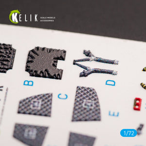 KELIK K72055 F-15E STRIKE EAGLE - INTERIOR 3D DECALS FOR REVELL KIT 1/72 – imagen 6