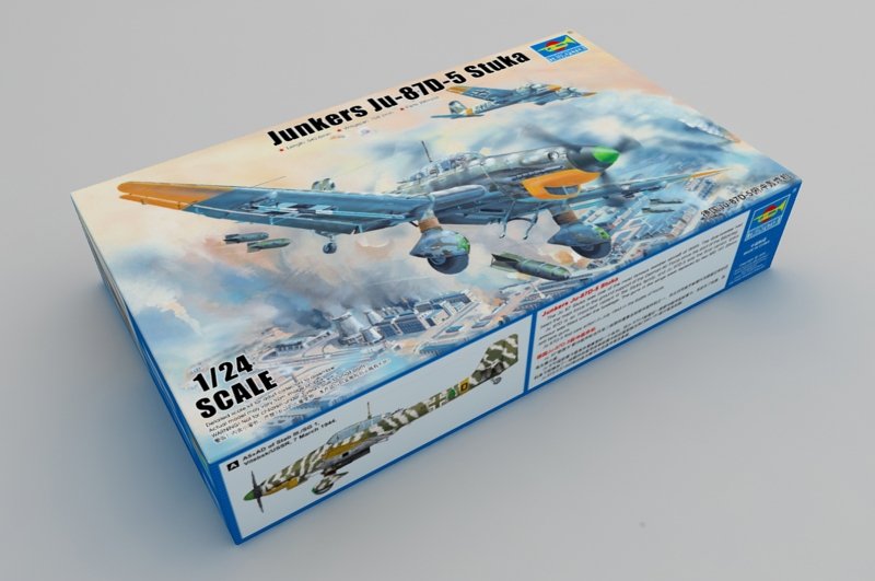 Trumpeter 02424 Junkers Ju-87D-5 Stuka 1/24 – immagine 2