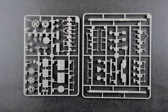 Trumpeter 05599 Russian T-72B/B1 MBT (w/kontakt-1 reactive armor) 1/35 – Bild 16