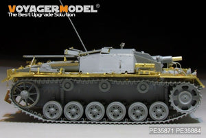 Voyager modèle PE35871 WWII allemand StuG.III Ausf.C/D Basic pour DRAGON 1/35  – image 8