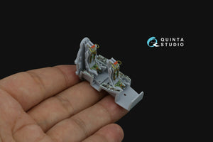 Quinta Studio QD72172 Blackburn Buccanneer S.2B Early 3D-Printed &amp;amp; coloured Interior on decal paper (Airfix) 1/72 – immagine 11