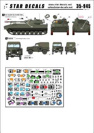 Star Decals 35-945 Post USSR AFVs 1 1/35 – image 2