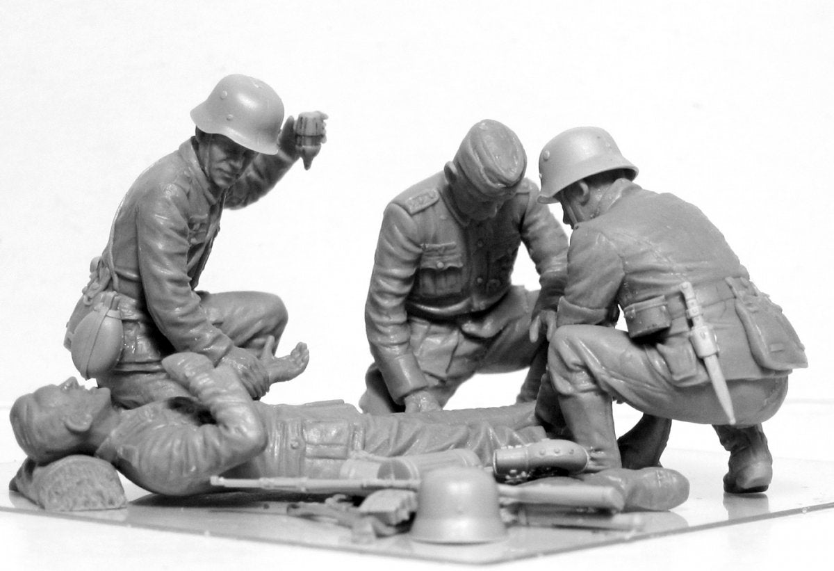 ICM 35620 Personnel médical militaire allemand de la Seconde Guerre mondiale, échelle 1/35 – image 6
