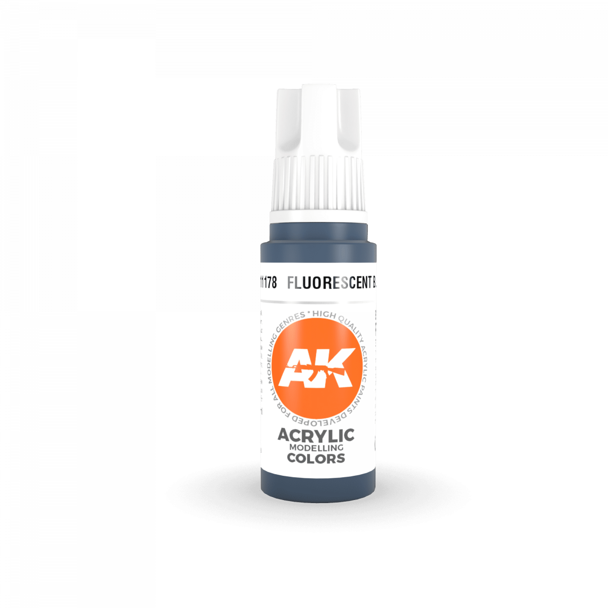 AK Interactive AK11178 FLUORESCENT BLUE – STANDARD 17ml – image 2