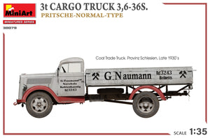 MiniArt 38079 3t CARGO TRUCK 3,6-36S. PRITSCHE-NORMAL-TYPE 1/35 – Bild 15