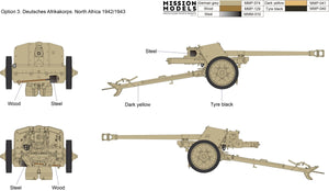 Gecko Models 16GM0012 Canon antichar allemand Pak 40 de 7,5 cm, première production, échelle 1/16 – image 4