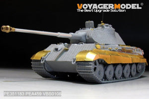 Voyager Model PE351183 WWII German King Tiger (Porsche Turret)（For DRAGON/ZVEZDA kit) 1/35 – imagen 2