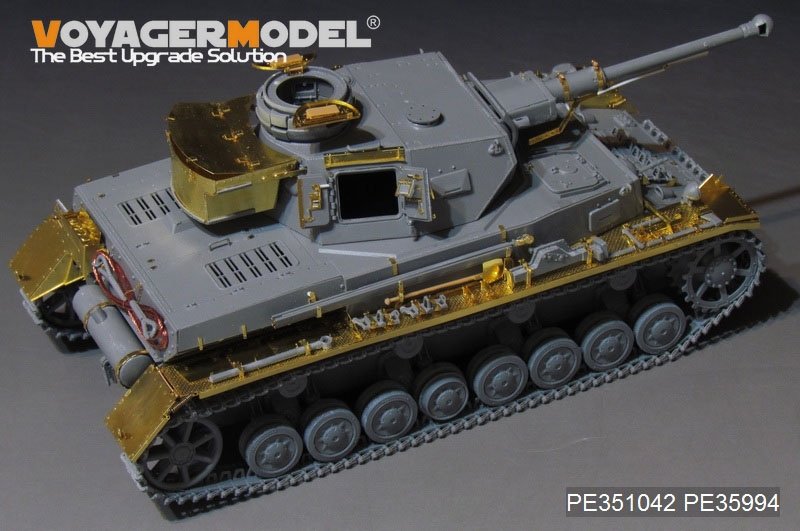 Voyager Model PE351042 WWII German Pz.Kpfw.IV Ausf.F2 Basic For Border BT-003 1/35 – Bild 3