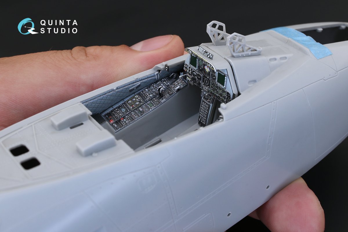 Quinta Studio QD32073 A-10C 3D-Printed &amp;amp; coloured Interior on decal paper (for Trumpeter kit) 1/32 – imagen 8