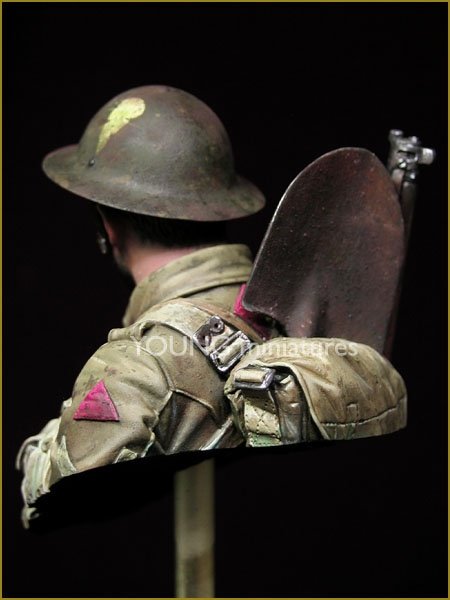 Young Miniatures YM1837 British Infantryman Somme 1916 1/10 – immagine 5