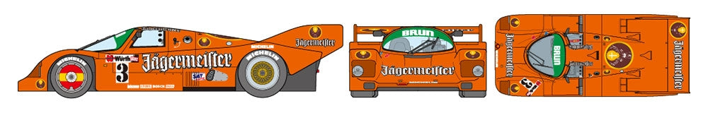 Tamiya 24372 PORSCHE 962C JÄGERMEISTER 1/24 – zdjęcie 8
