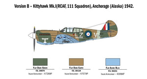 Italeri 2795 P-40 E/K KITTYHAWK 1/48 – zdjęcie 3