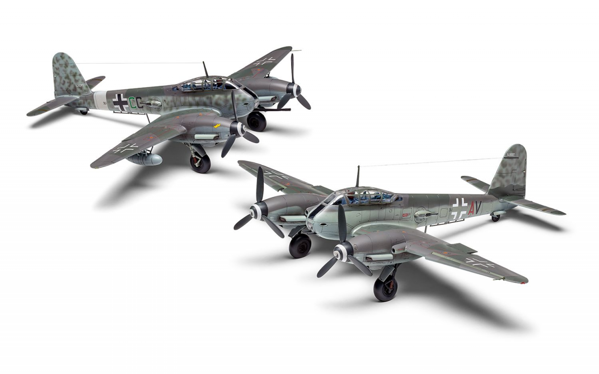 Maquette Airfix 04066 Messerschmitt Me 410A-1/U2 U4 au 1/72 – image 4